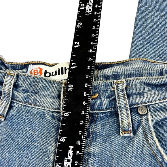 Vintage 90s Bullhead Men’s Loose Fit medium wash jeans SZ 31 X 30 - Picture 7 of 8